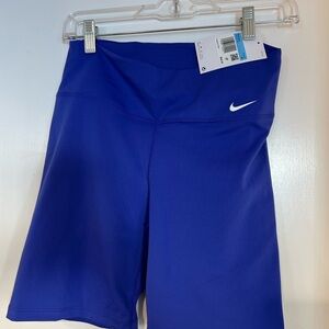 Nike Women's Blue Bike Shorts